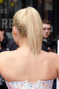 Helen Flanagan - Launches PETA's campaign to raise awareness of the use of eotic animal skins in London (23.05.2013) 