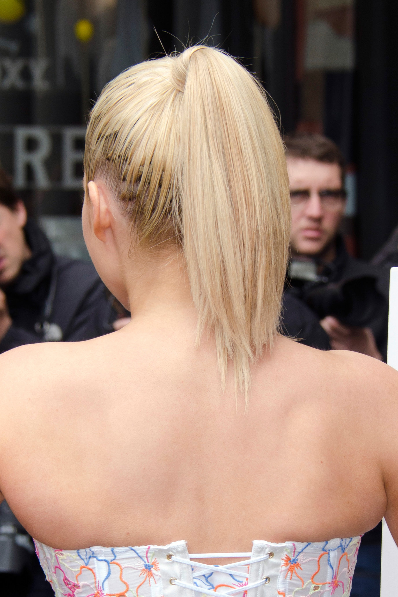 Helen Flanagan - Launches PETA's campaign to raise awareness of the use of eotic animal skins in London (23.05.2013) 