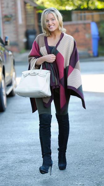 Helen Flanagan Manchester - October 6, 2012 