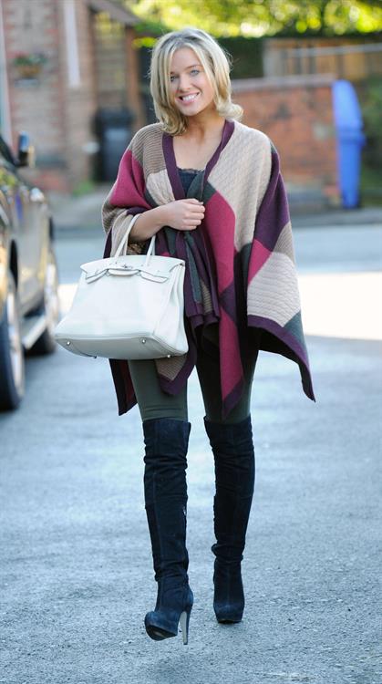 Helen Flanagan Manchester - October 6, 2012 