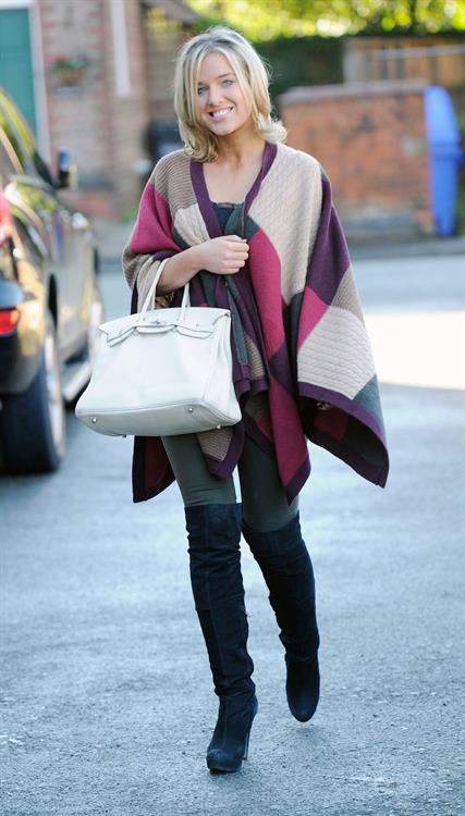 Helen Flanagan Manchester - October 6, 2012 