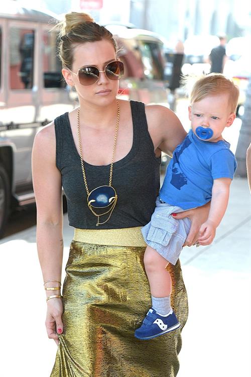 Hilary Duff out and about in Hollywood 3/15/13 