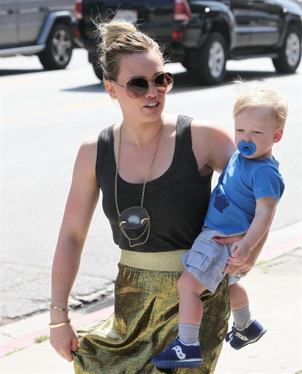 Hilary Duff out and about in Hollywood 3/15/13 