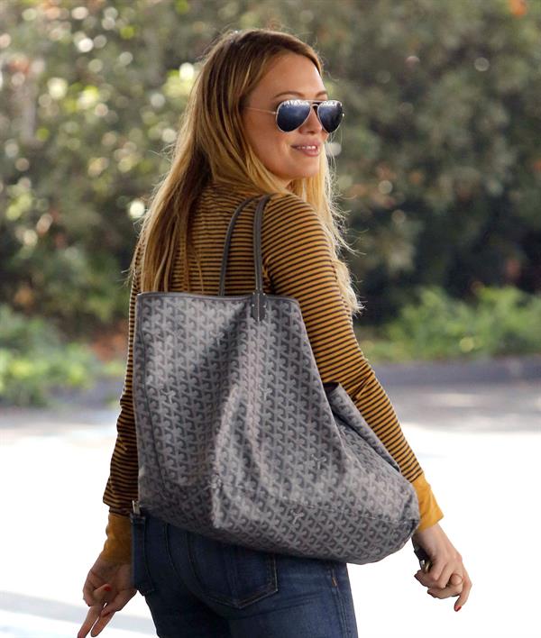 Hilary Duff in Los Angeles 10/27/13  