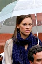 Hilary Swank at the Roland Garros Tennis French Open Tournament June 10, 2012