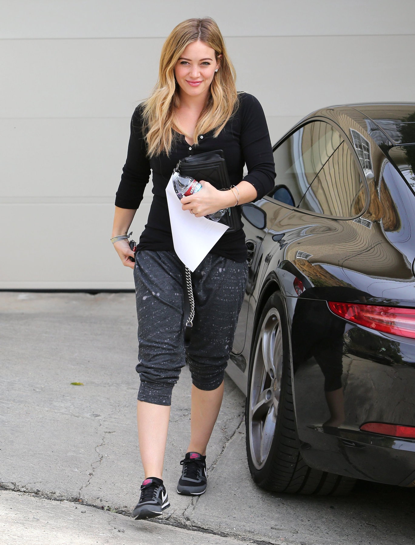Hilary Duff - visits a friend in West Hollywood 11/7/13