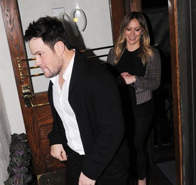 Hilary Duff - Night out in Los Angeles on January 26, 2013