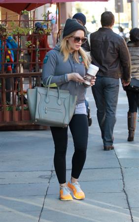 Hilary Duff Leaving a doctor’s office in Beverly Hills - Jan 16 2013 