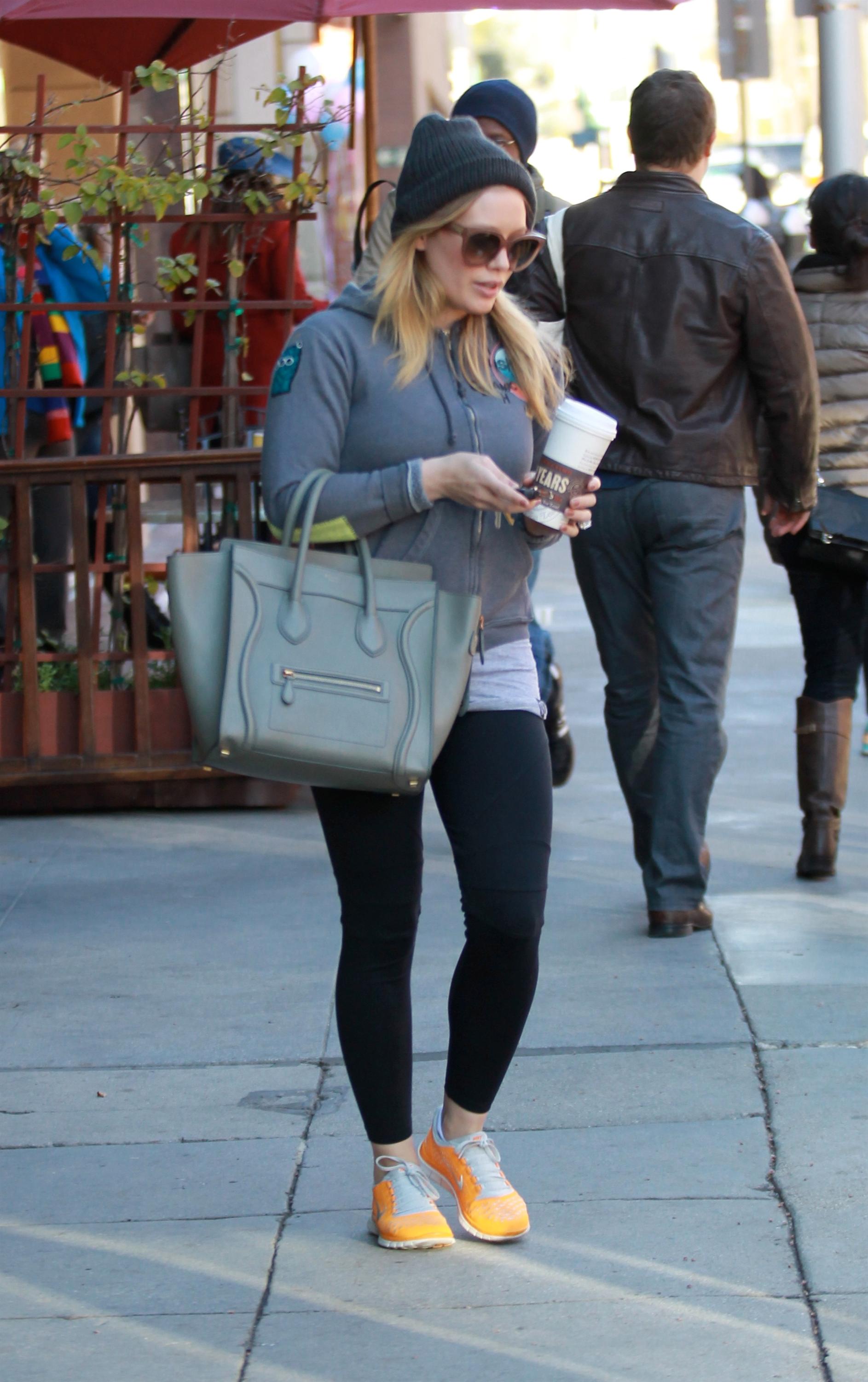 Hilary Duff Leaving a doctor’s office in Beverly Hills - Jan 16 2013 