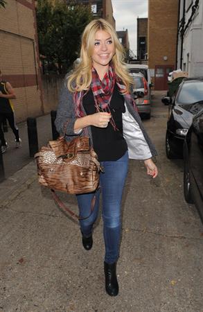 Holly Willoughby The Riverside Studios in London - October 10, 2012 