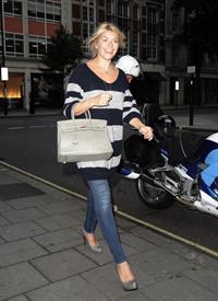 Holly Willoughby - Outside Radio 1 - September 10, 2012