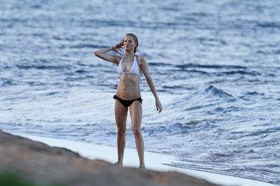 Ireland Baldwin bikinis at beach in Maui 10/21/12 