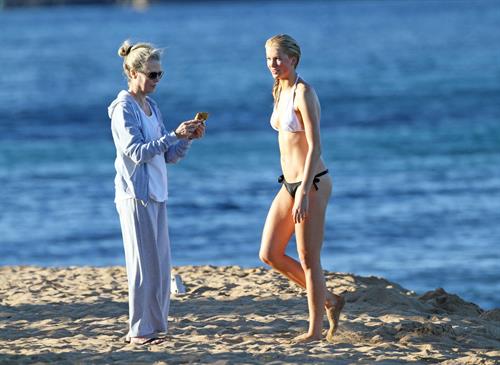 Ireland Baldwin bikinis at beach in Maui 10/21/12 