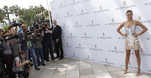 Irina Shayk Grisogono photocall at Cannes film festival on May 22, 2012