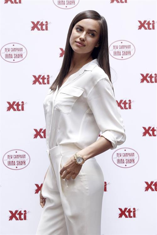 Irina Shayk launches the new TI Footwear Line in Madrid - May 10, 2013