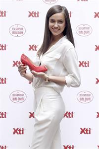 Irina Shayk launches the new TI Footwear Line in Madrid - May 10, 2013