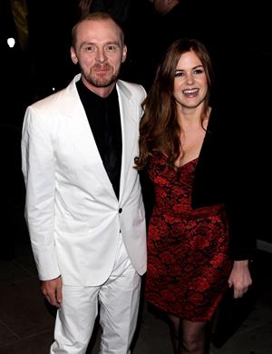 Isla Fisher Burke and Hare world premiere in London on October 25, 2010