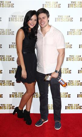 Jacqueline Jossa - The Man Inside UK film premiere at the Vue Leicester Square on July 24, 2012 in London, England