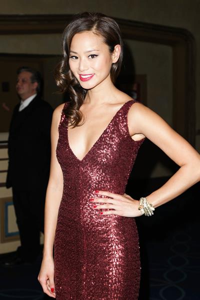 Jamie Chung The Heart Truth 2013 Fashion Show, Feb 6, 2013 