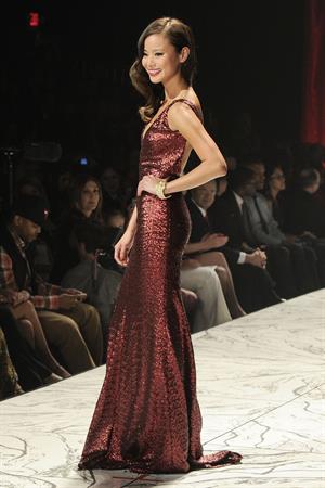 Jamie Chung The Heart Truth 2013 Fashion Show, Feb 6, 2013 