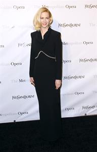 January Jones Metropolitan Opera Gala Premiere of Manon in New York on March 26, 2012 