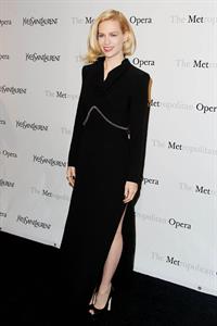 January Jones Metropolitan Opera Gala Premiere of Manon in New York on March 26, 2012 