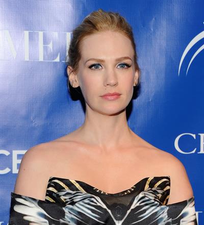 January Jones LA Revolution Bleue screening in New York City on May 5, 2012
