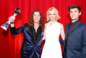 January Jones espy awards at Nokia Theatre in Los Angeles Live on July 14, 2010 