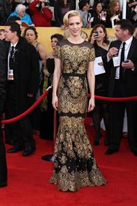 January Jones 17th annual Screen Actors Guild Awards on January 1, 2011