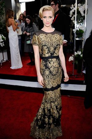 January Jones 17th annual Screen Actors Guild Awards on January 1, 2011