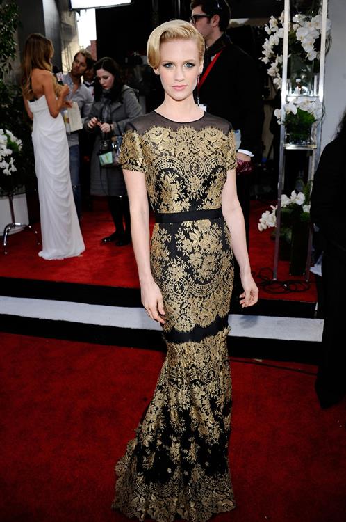 January Jones 17th annual Screen Actors Guild Awards on January 1, 2011