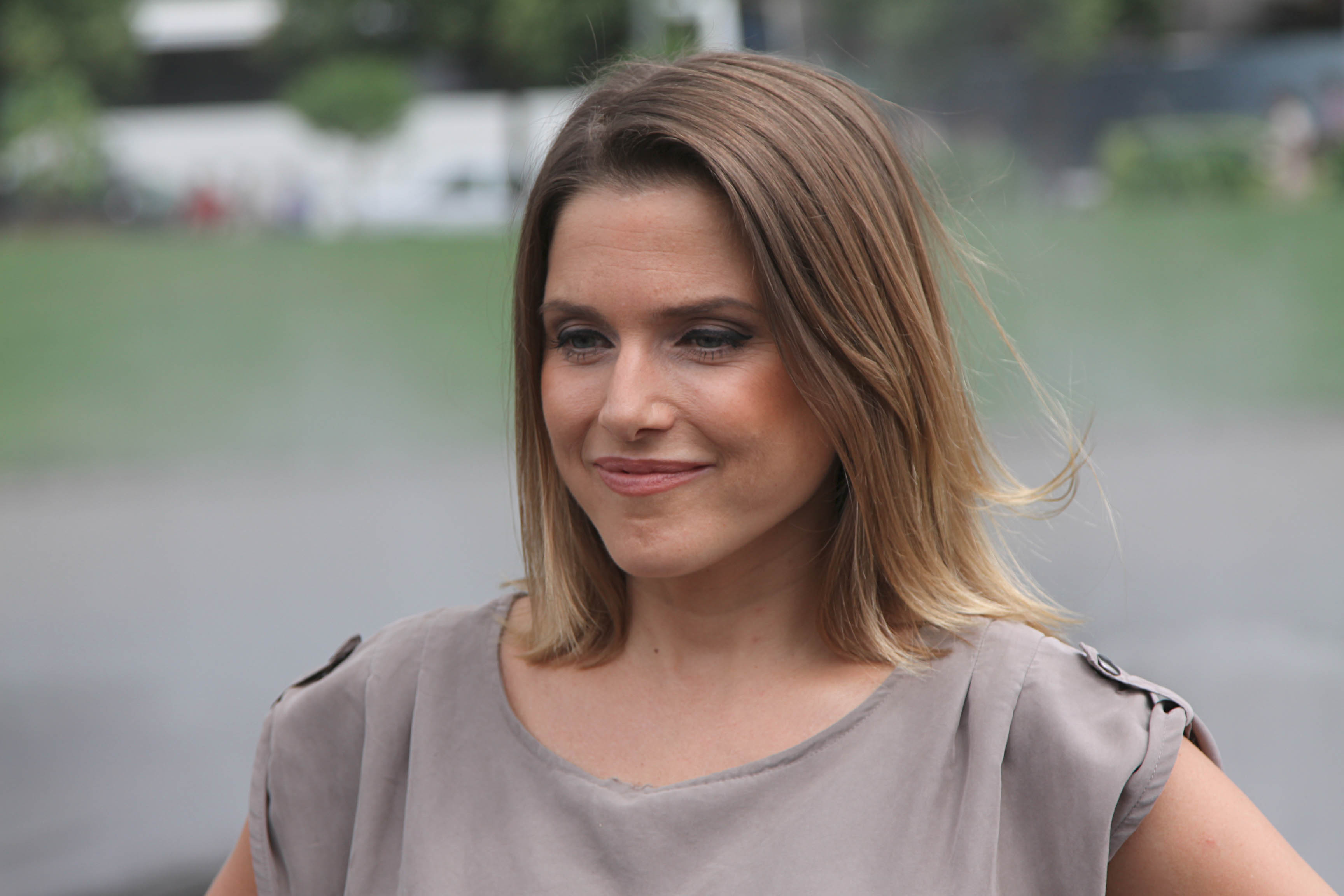 Jeanette Biedermann Jedermann Photocall & Pressekonferenz in Berlin on August 7, 2013