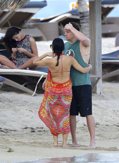 Jenna Dewan-Tatum - at the beach in St Barts 12/31/12  
