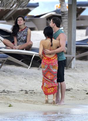 Jenna Dewan-Tatum - at the beach in St Barts 12/31/12  