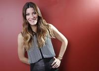 Jennifer Carpenter posing for Carlo Allegri portraits in New York City - October 26, 2012 