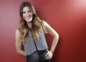 Jennifer Carpenter posing for Carlo Allegri portraits in New York City - October 26, 2012 