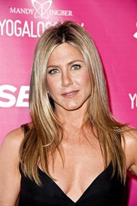 Jennifer Aniston SELF Magazine celebrates 'Yogalosophy in Los Angeles on April 30, 2013
