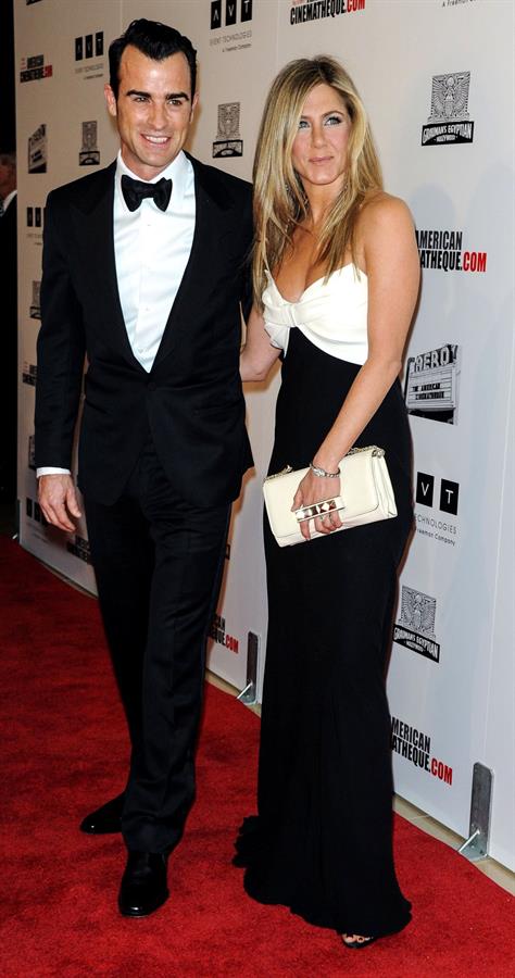 Jennifer Aniston 26th American Cinematheque Award Gala honoring Ben Stiller (November 15, 2012) 