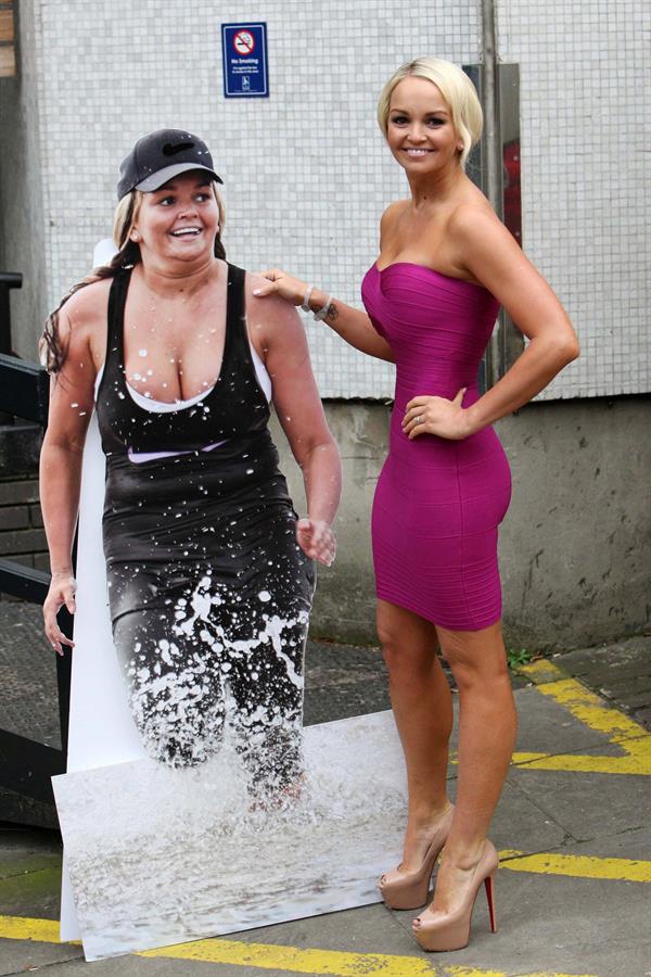 Jennifer Ellison ITV studios London 9th Jan 2012 