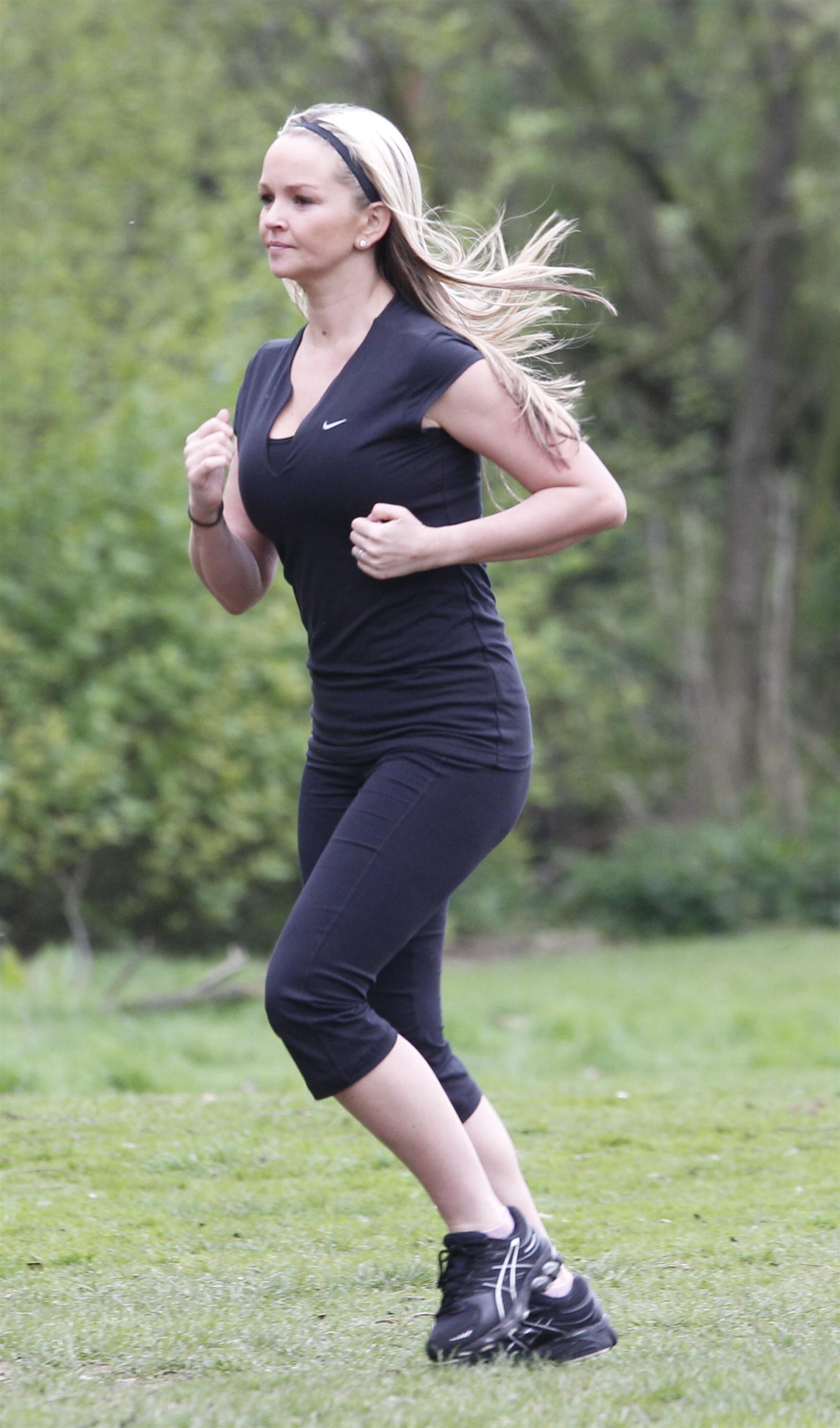 Jennifer Ellison Pictures Jennifer Ellison working out in Liverpool April 14, 2011