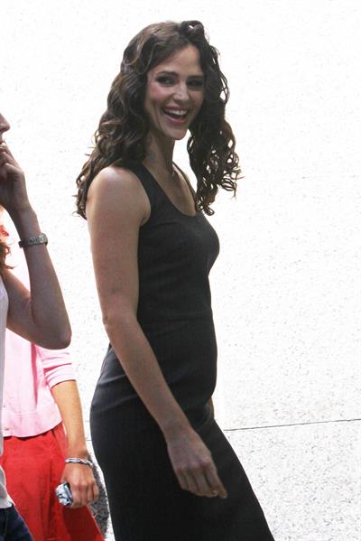 Jennifer Garner Arthur Movie set on August 27, 2010
