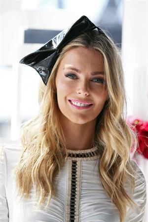 Jennifer Hawkins Myer A/W Racing Collection preview in Sydney 3/12/13 