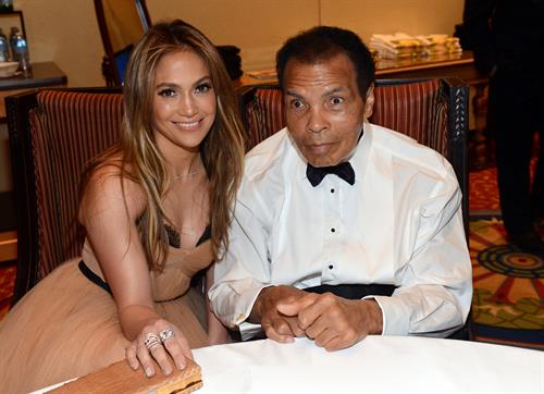 Jennifer Lopez Muhammad Ali's Celebrity Fight Night XIX in Phoenix, Mar. 23, 2013 