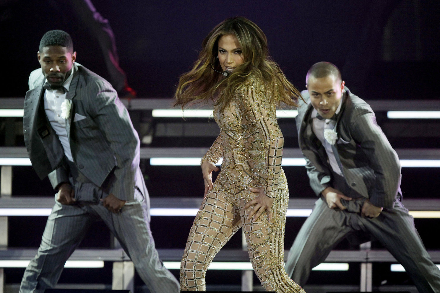 Jennifer Lopez Muhammad Ali's Celebrity Fight Night XIX in Phoenix, Mar. 23, 2013 
