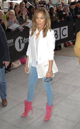 Jennifer Lopez - Pictured at Radio 1 in London on May 30, 2013