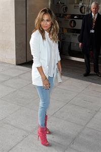 Jennifer Lopez - Pictured at Radio 1 in London on May 30, 2013