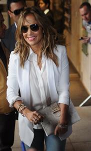 Jennifer Lopez - Pictured at Radio 1 in London on May 30, 2013