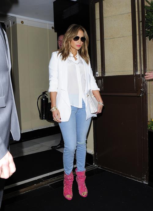 Jennifer Lopez - Pictured at Radio 1 in London on May 30, 2013