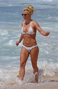 Britney Spears in a bikini