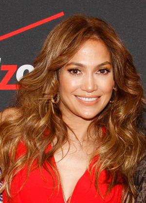 Jennifer Lopez Verizon Wireless meet Jennifer Lopez Flyaway Contest in Santa Monica on January 26, 2013